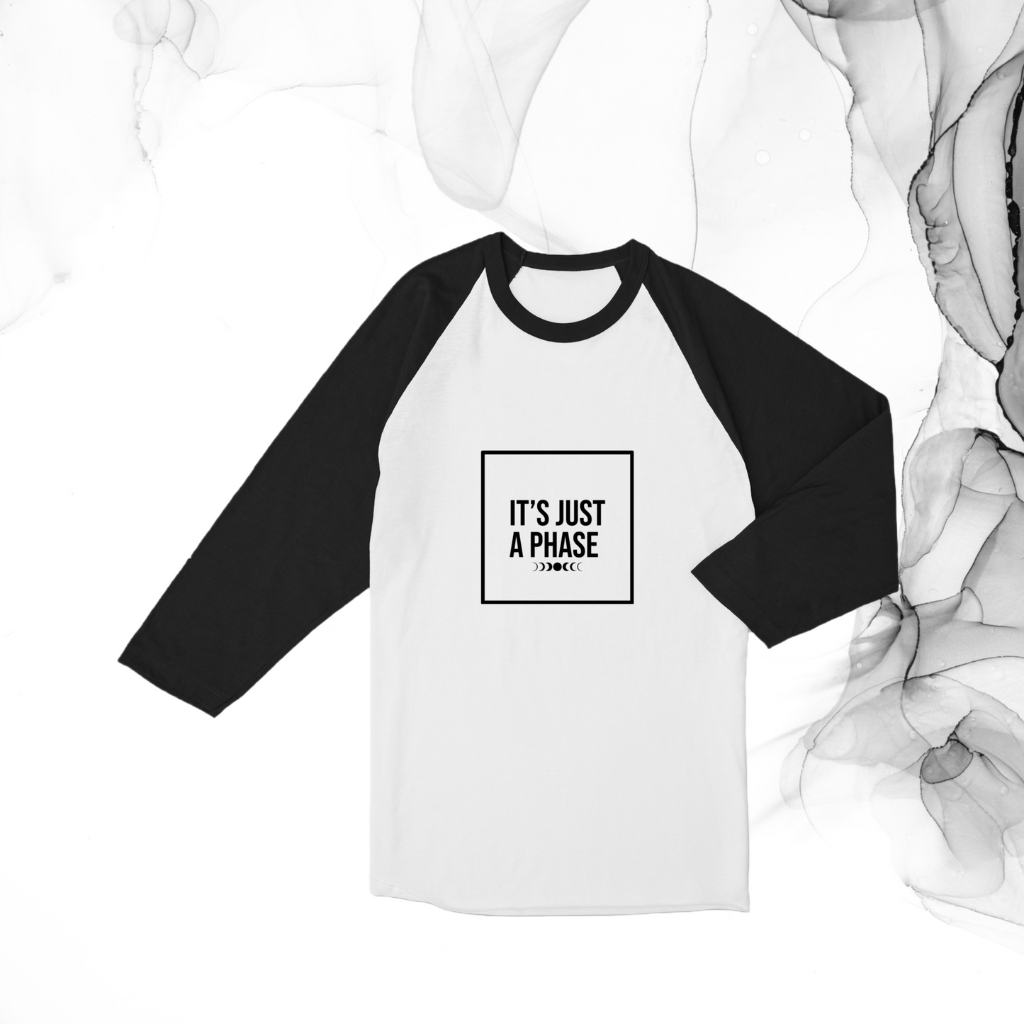It's Just a Phase: 3/4 sleeve raglan shirt