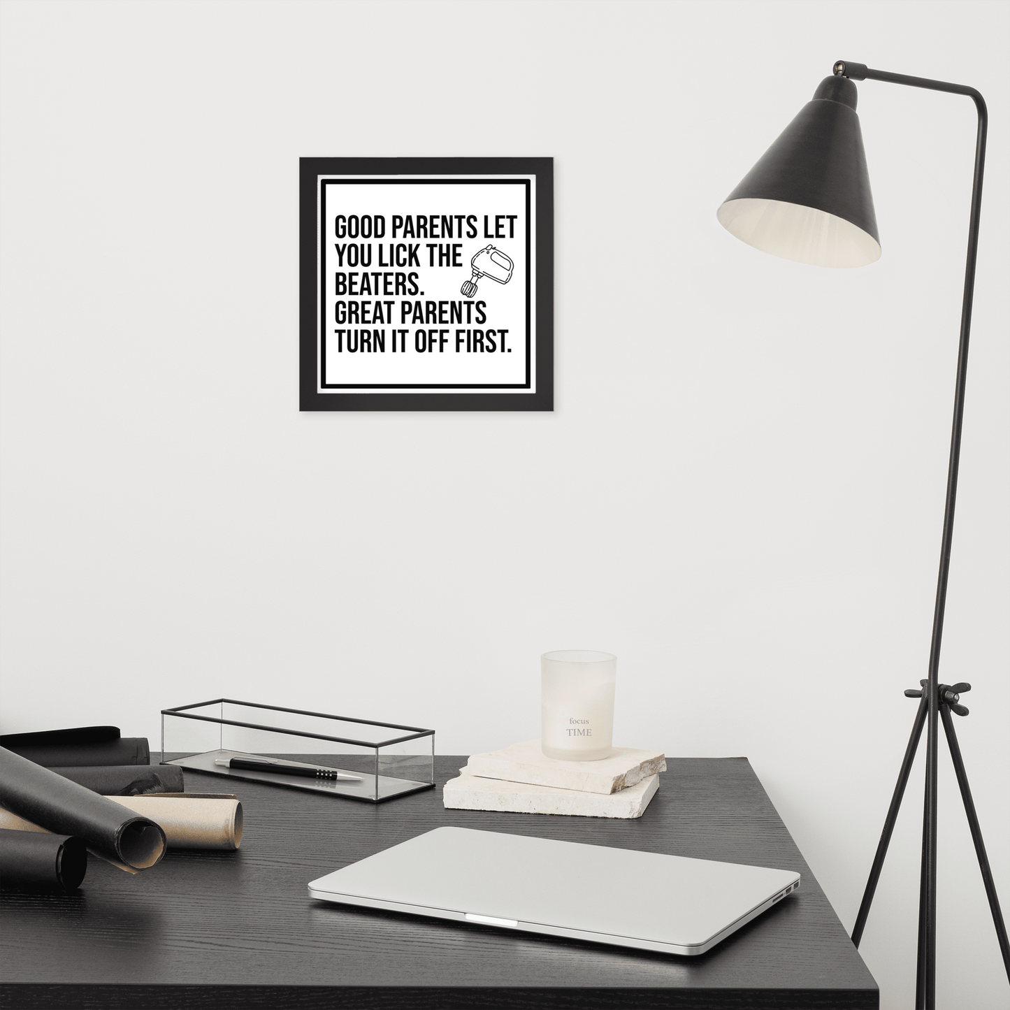 Good Parenting: Framed poster